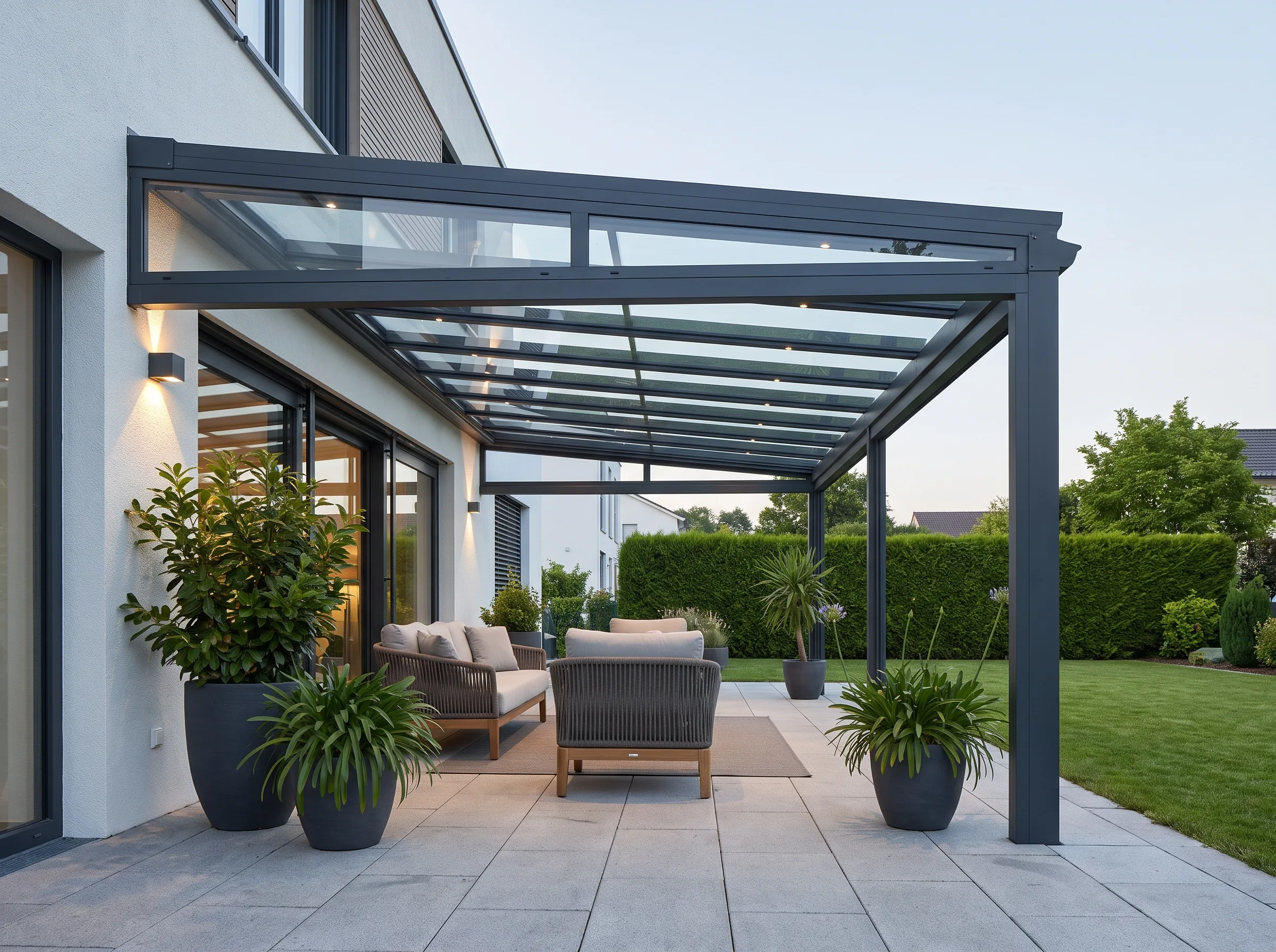 Terrassenueberdachung: Planung, Material und Montage