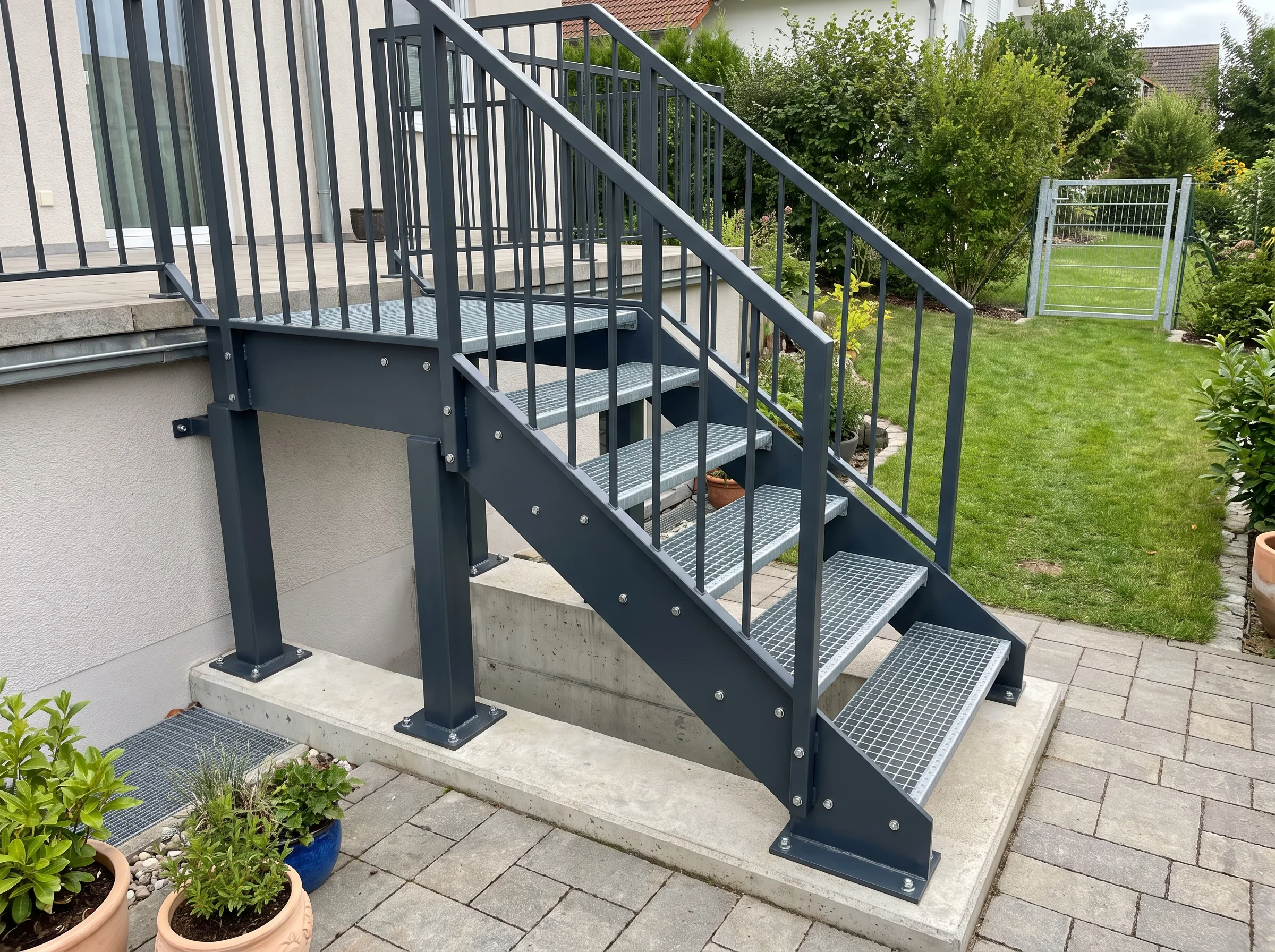 Stahltreppe